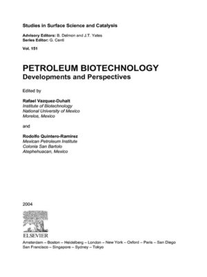 cover image of Petroleum Biotechnology